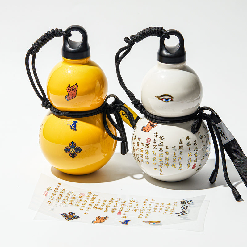 China-Chic Gold-Foiled Stickers