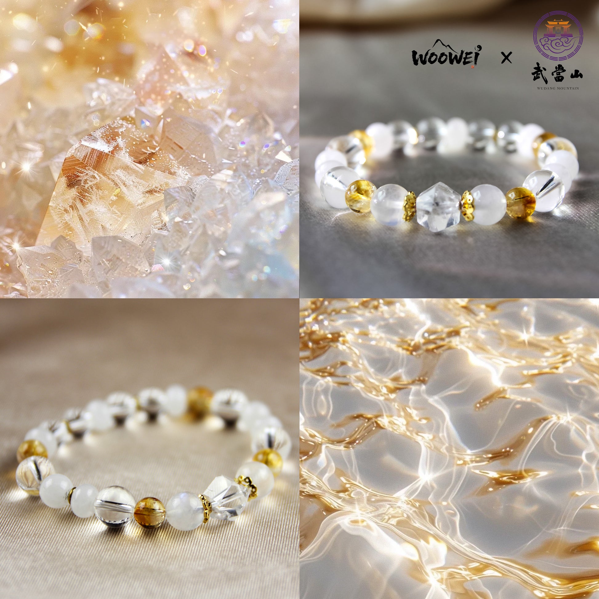 Five-Element Meta Series Crystal Bracelet