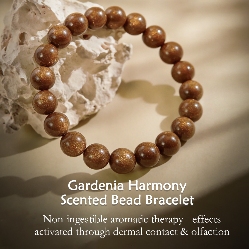 Gardenia Harmony Scented Bead Bracelet