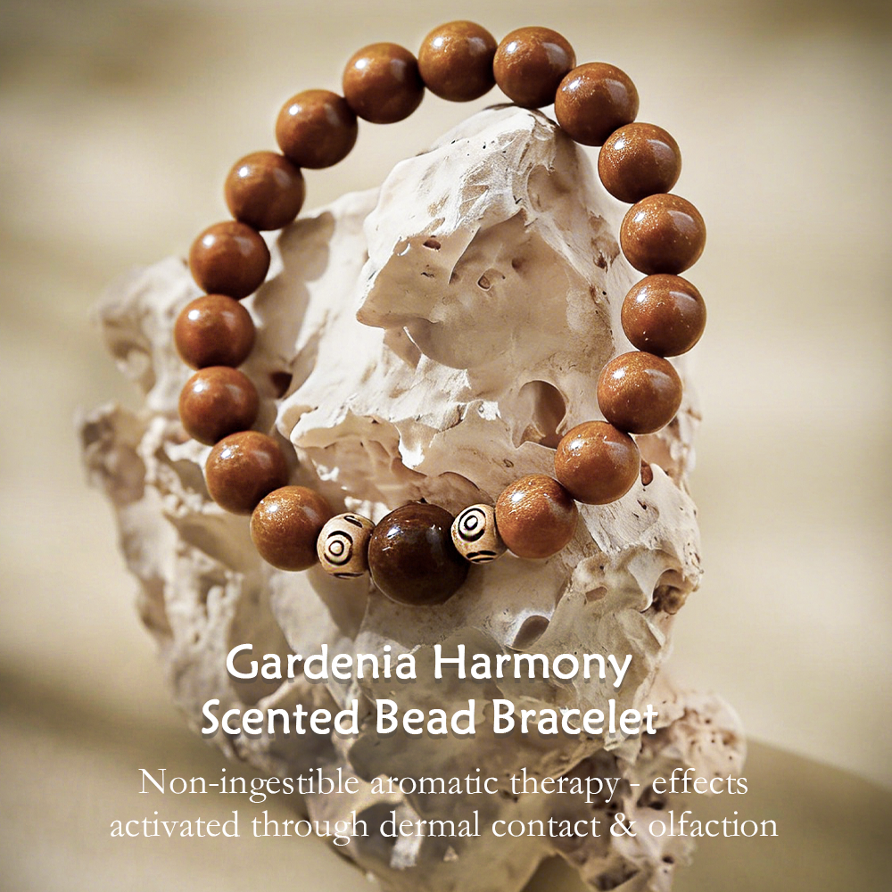 Gardenia Harmony Scented Bead Bracelet