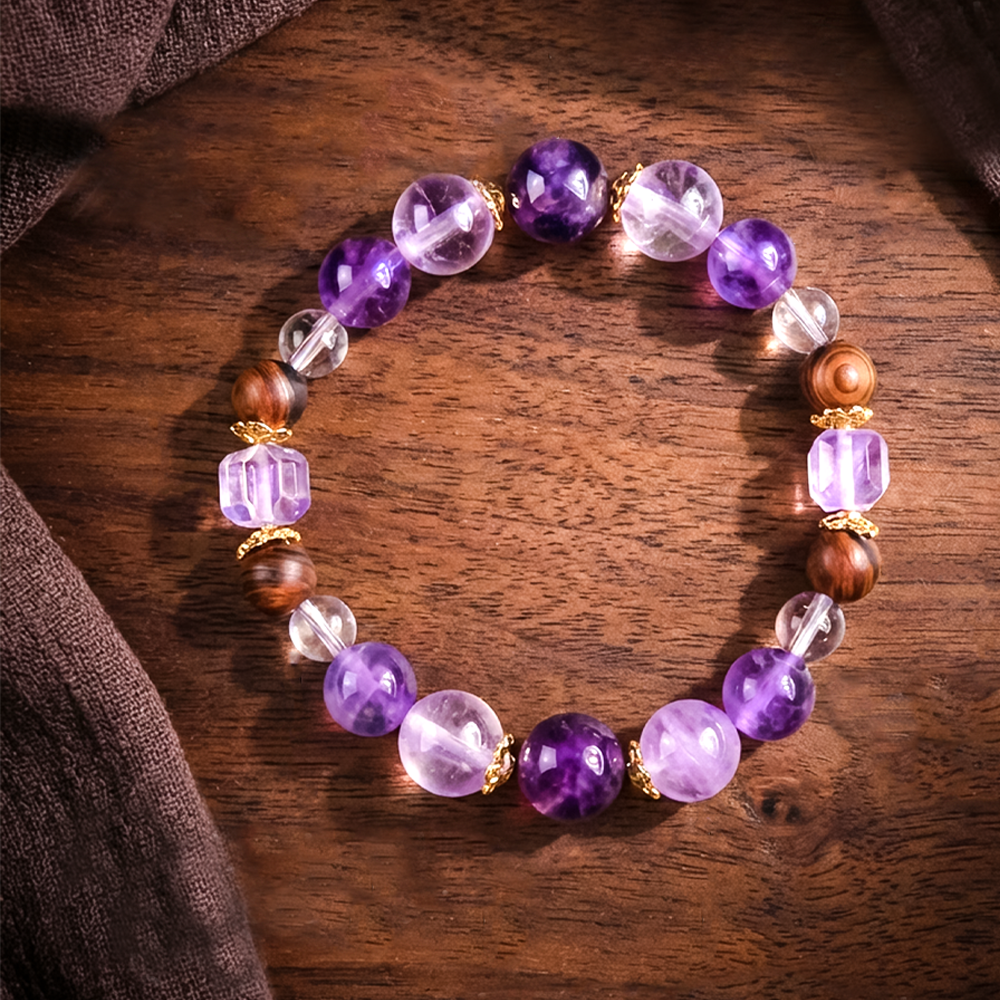 Five-Element Fire Series Crystal Bracelet