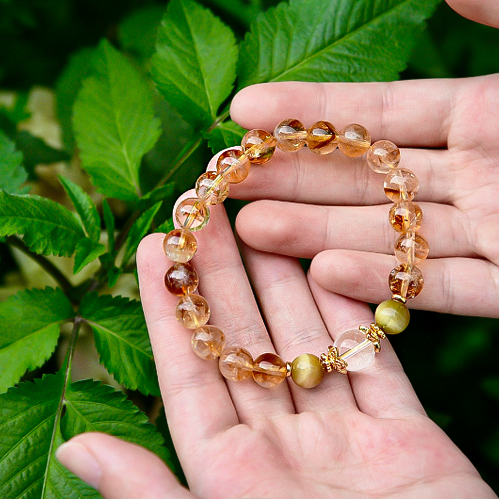 WealthPyramid Citrine Bracelet Wudang Mountain