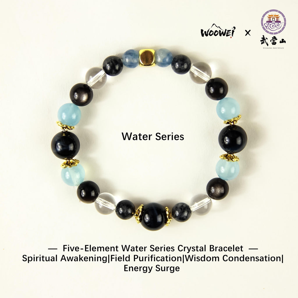 0026-Five-Element Water Series Crystal Bracelet