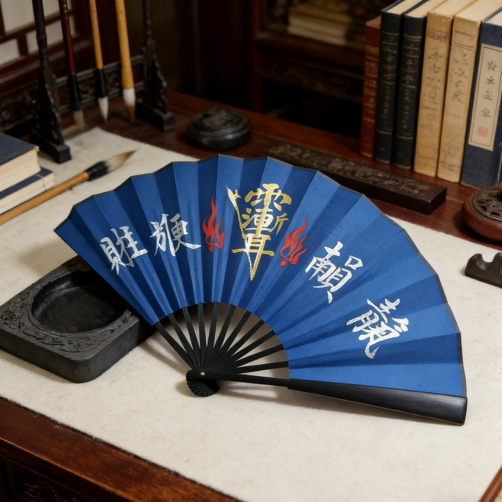 FlowBless Fans - Custom Taoist Talisman Art