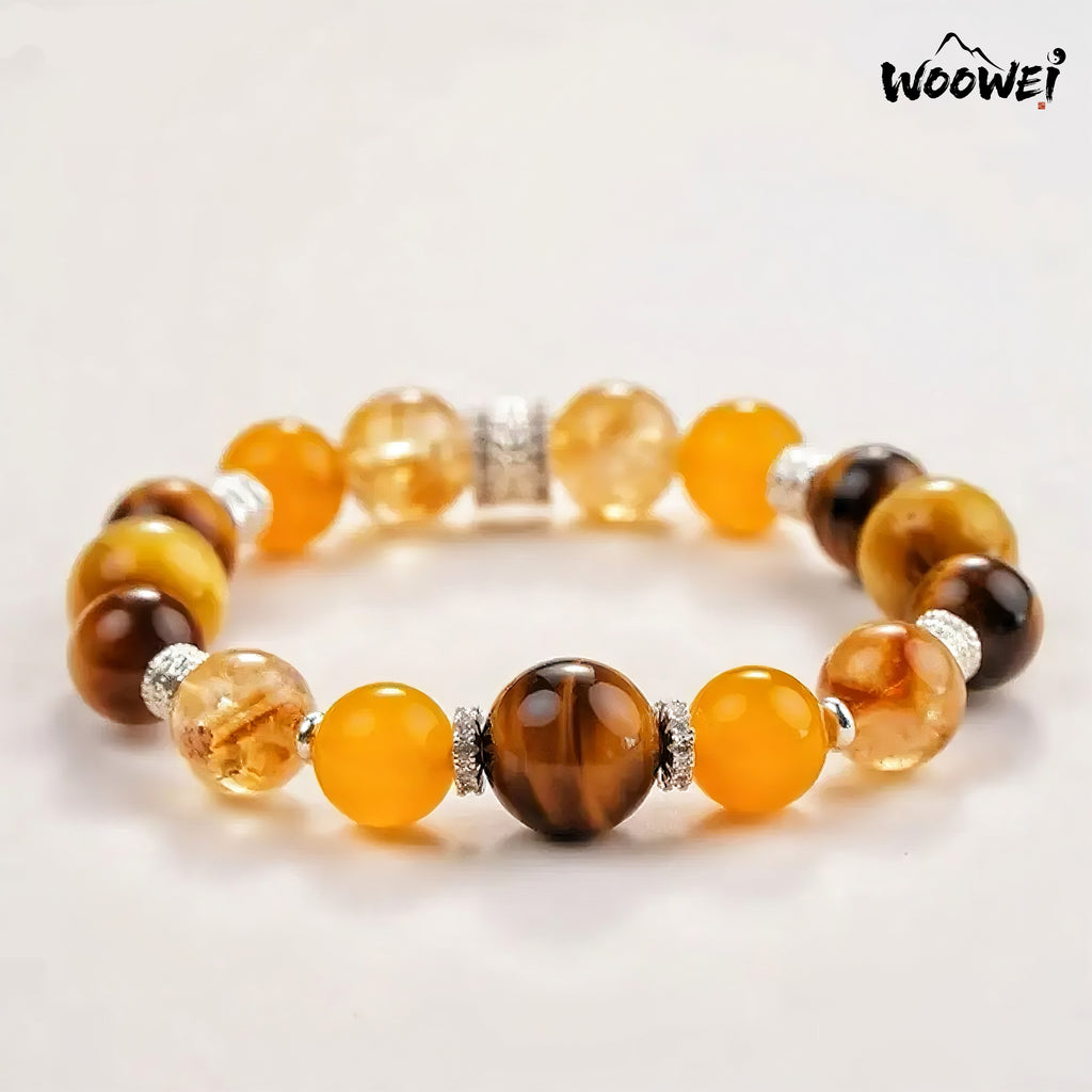 Five Elements Crystal Bracelet | Earth Element