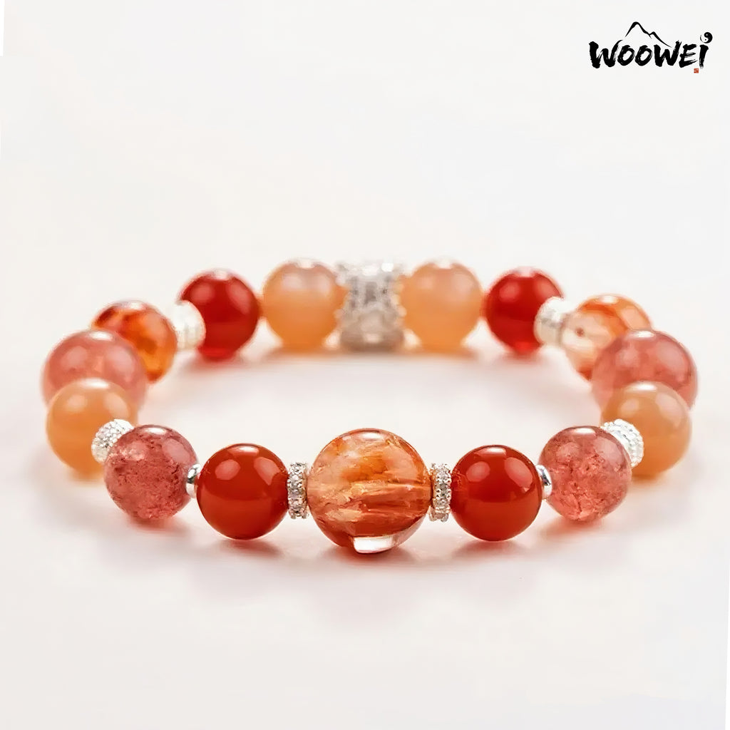 Five Elements Crystal Bracelet | Fire Element