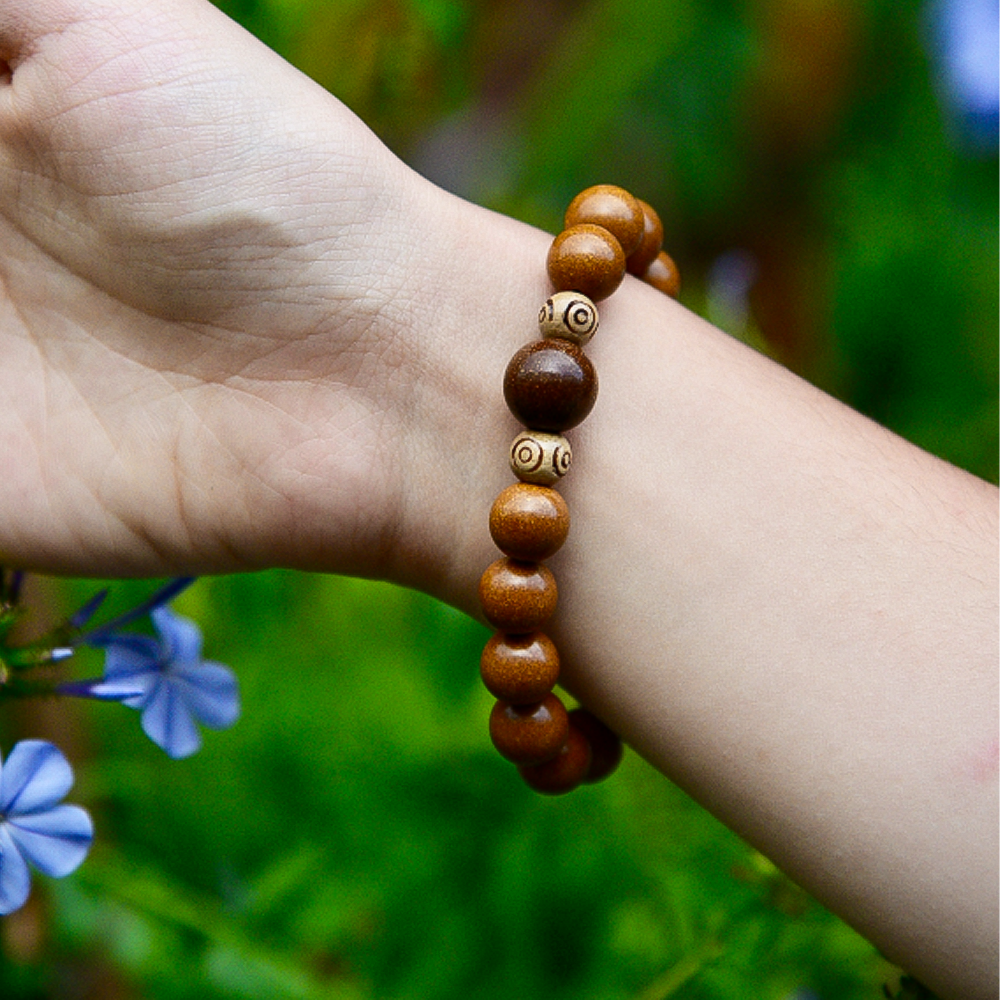 Gardenia Harmony Scented Bead Bracelet
