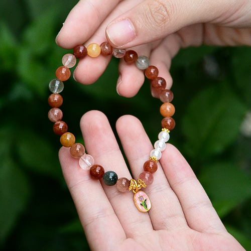 Bracelet · Fortune, Rank, and Longevity Hair Crystal