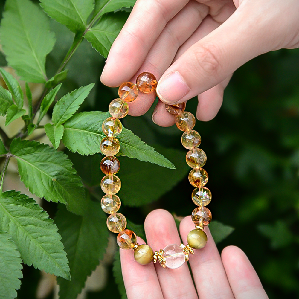 WealthPyramid Citrine Bracelet Wudang Mountain
