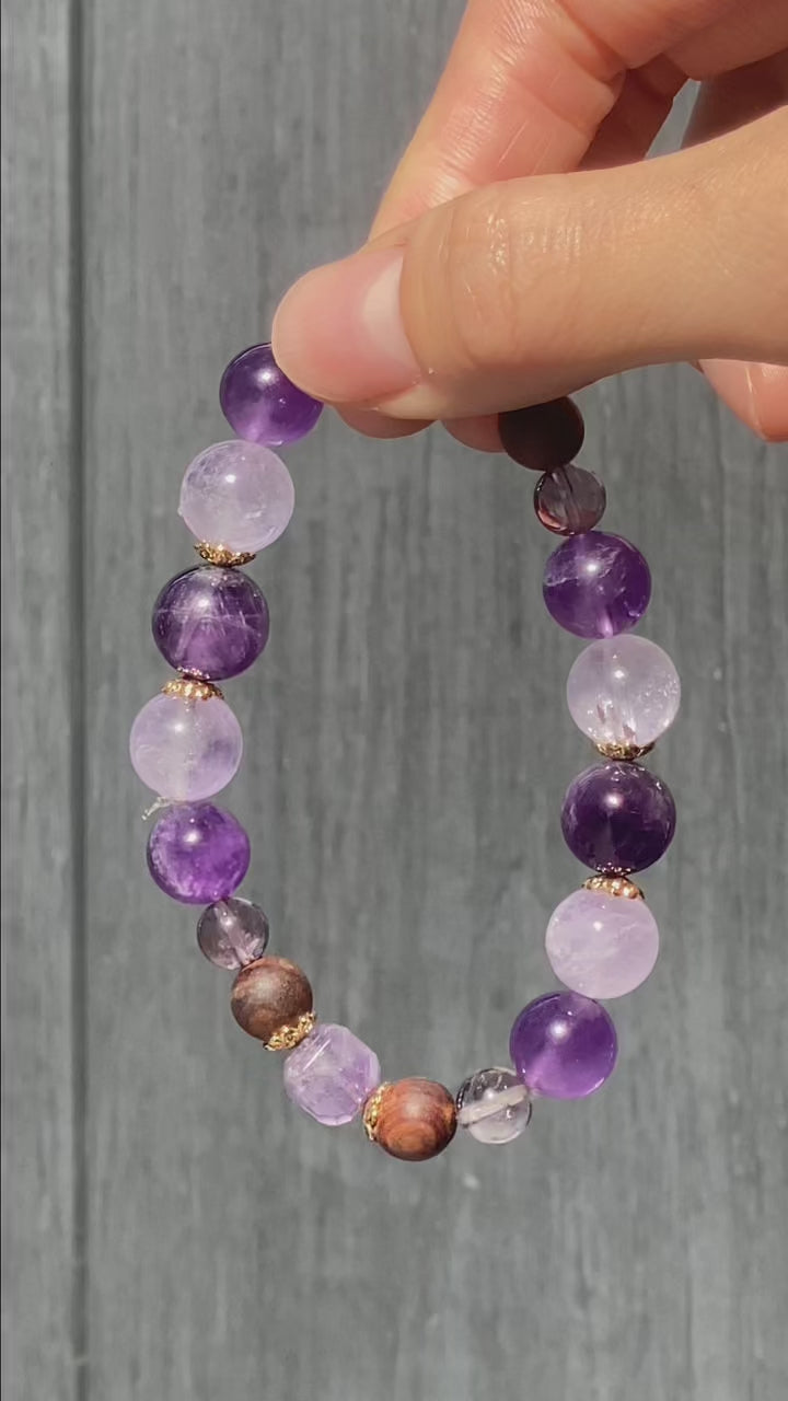 Fire-Energy Crystal Bracelet Wudang Mountain