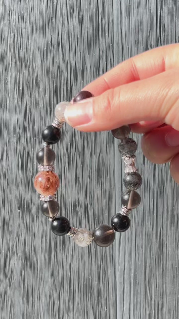 Designer Water Element Crystal Bracelet