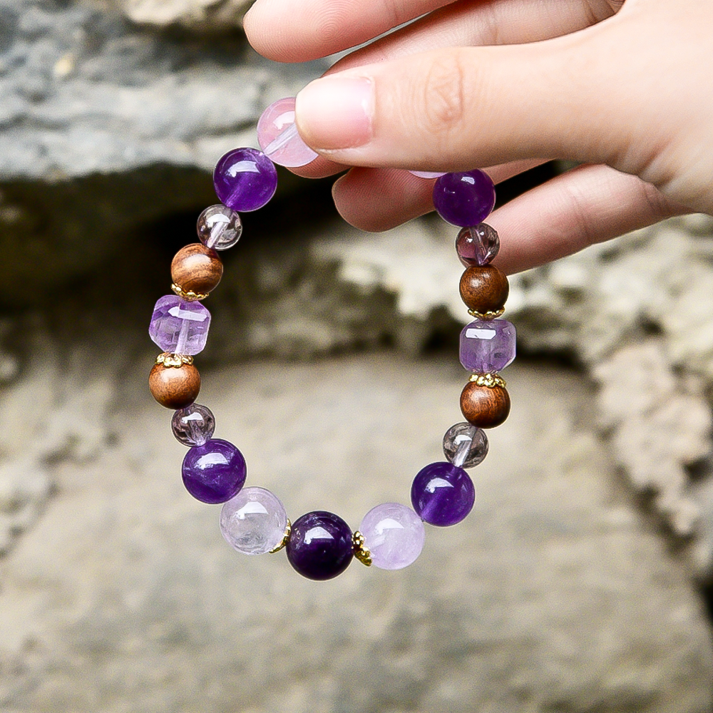 Five-Element Fire Series Crystal Bracelet