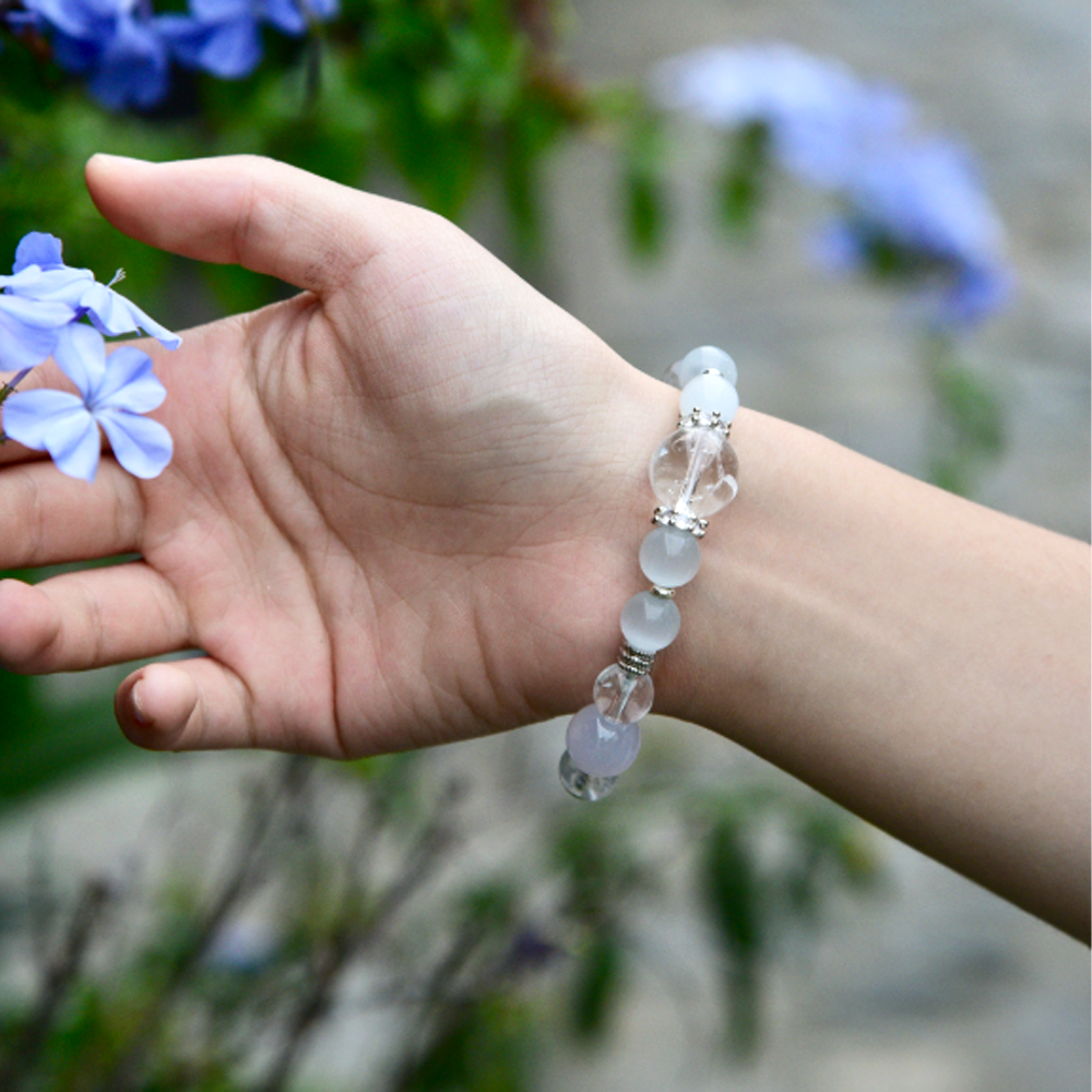 Five Elements Crystal Bracelet | Metal Element