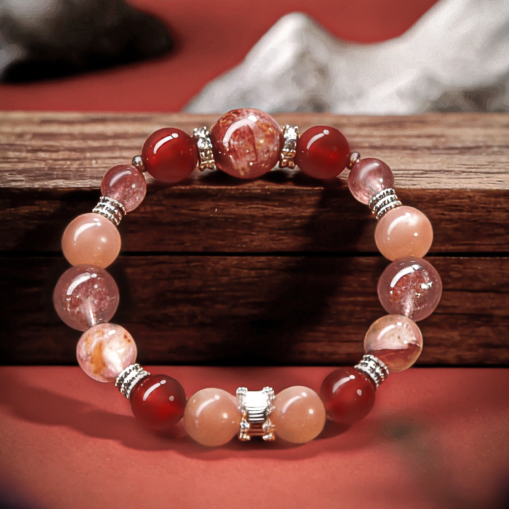 Five Elements Crystal Bracelet | Fire Element