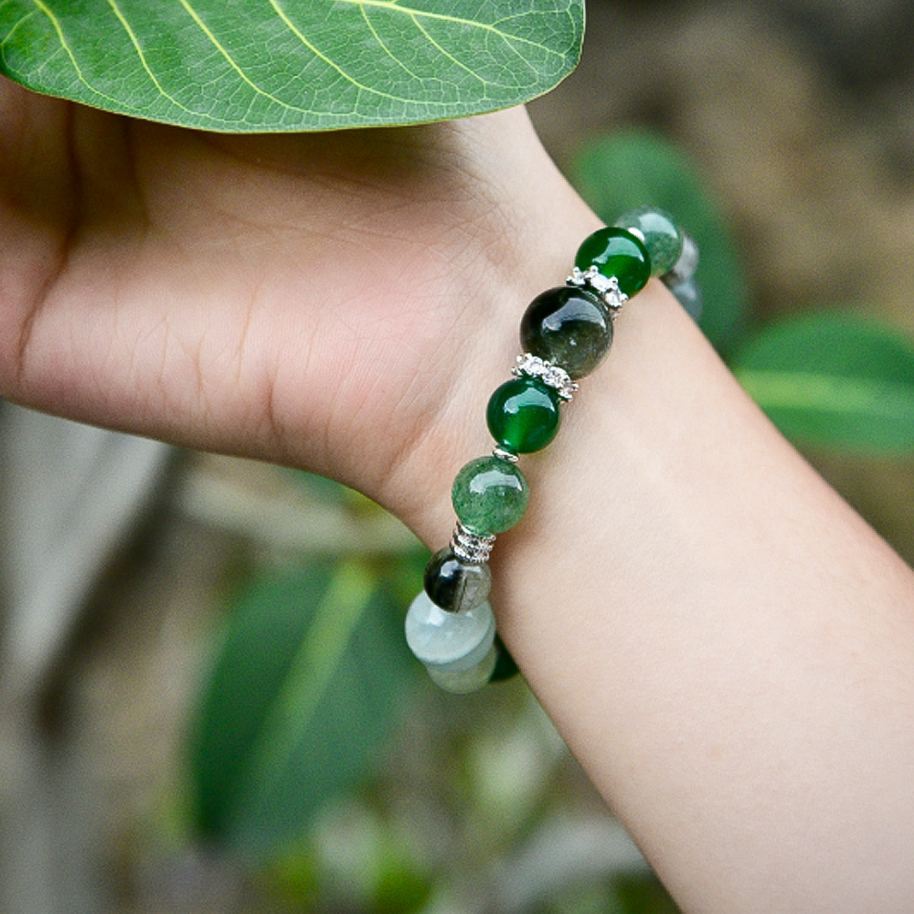 Five Elements Crystal Bracelet | Wood Element