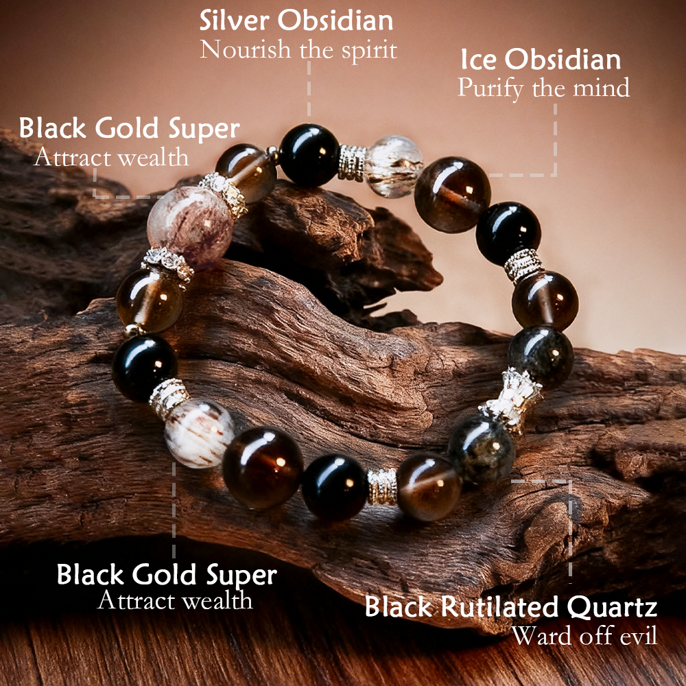 Five Elements Crystal Bracelet | Water Element