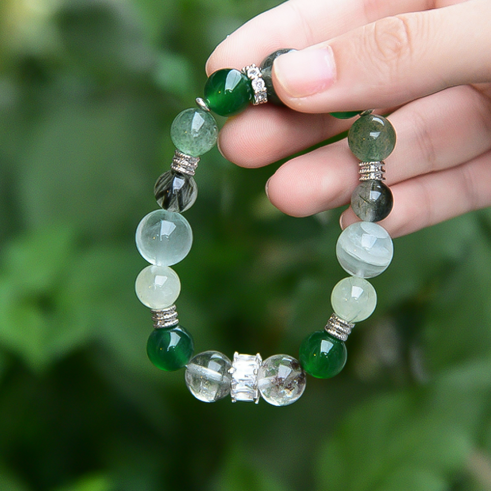 Five Elements Crystal Bracelet | Wood Element