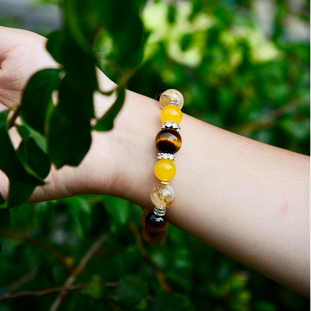 Five Elements Crystal Bracelet | Earth Element