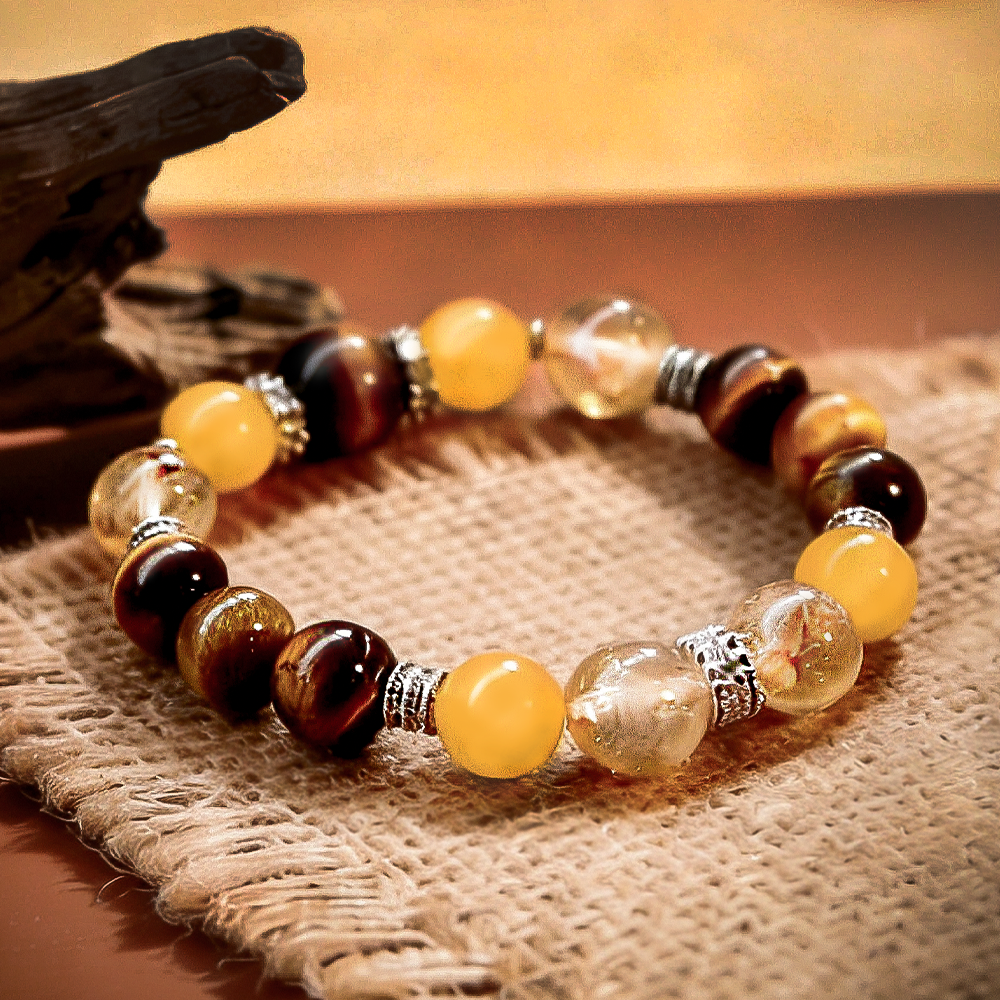 Five Elements Crystal Bracelet | Earth Element
