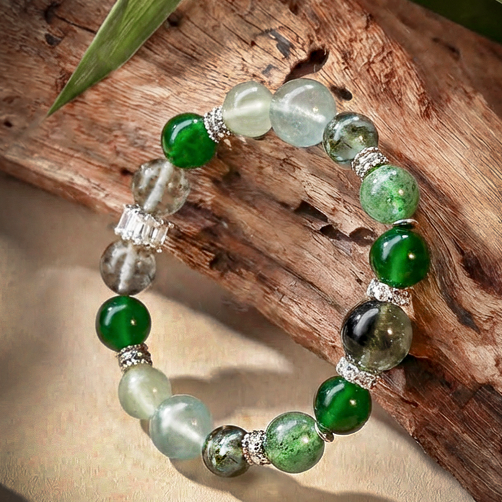 Five Elements Crystal Bracelet | Wood Element